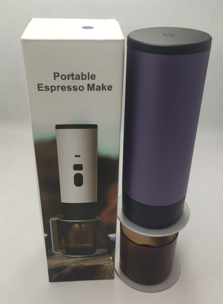 Portable Automatic Coffee Maker | Rechargeable Espresso Machine for Hot & Cold Brew