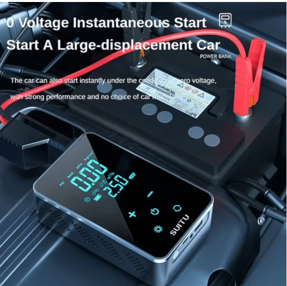Portable Multi-Purpose Digital Air Compressor | 150 PSI Cordless Tire Inflator