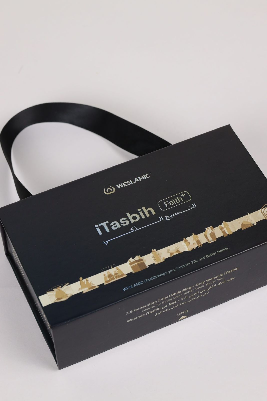 WESLAMIC iTasbih Faith+ Smart Zikr Ring (Gen 3.5) | Digital Tasbih Counter