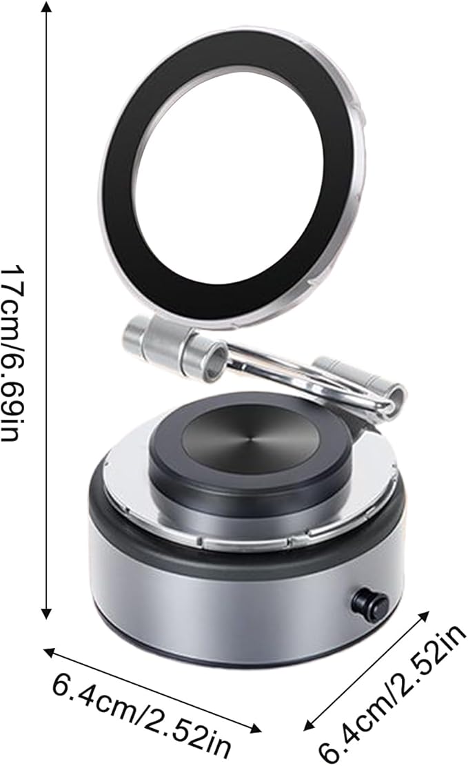 360° Magnetic Dashboard Phone Holder | Foldable Car Mount for Smartphones