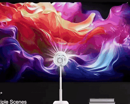 TS-6 Vertical Smart Projector | Wireless HD Home Theater with Screen Mirroring