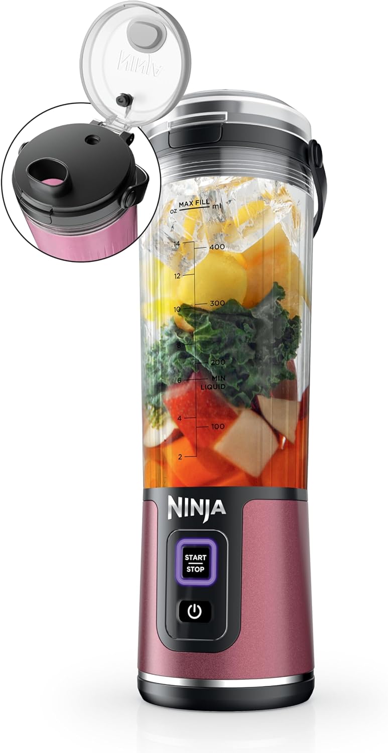 Ninja Blast Portable Blender | 400ml Personal Smoothie & Ice Crusher Blender