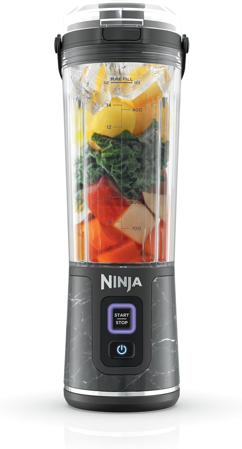 Ninja Blast Portable Blender | 400ml Personal Smoothie & Ice Crusher Blender