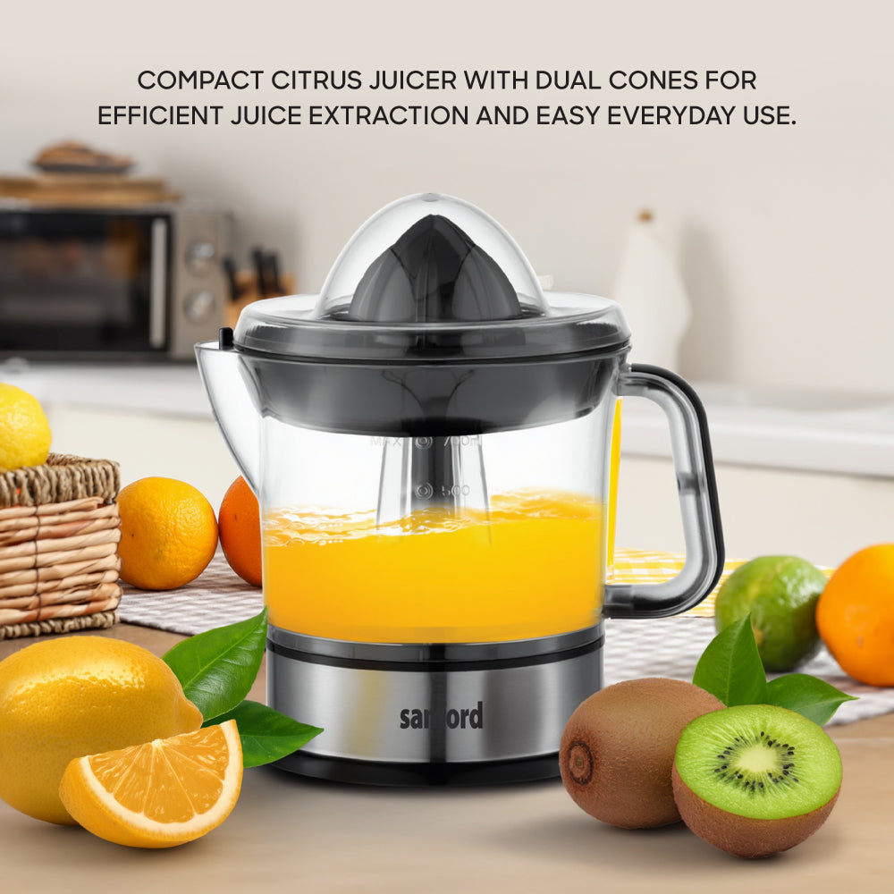 Sanford SF5559CJ Citrus Juicer | 700ml Juice Extractor with Adjustable Pulp Filter