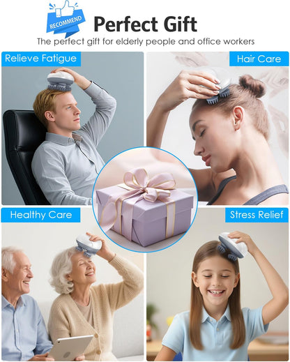 Smart Scalp Massager OSK-701 | Rechargeable Electric Head Massager