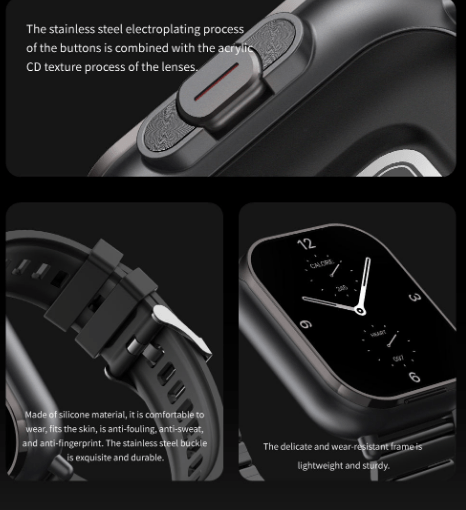 A70 Smart Watch | Full Touch Bluetooth Smartwatch for Android & iOS