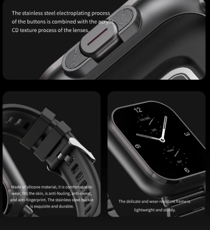 A70 Smart Watch | Full Touch Bluetooth Smartwatch for Android & iOS