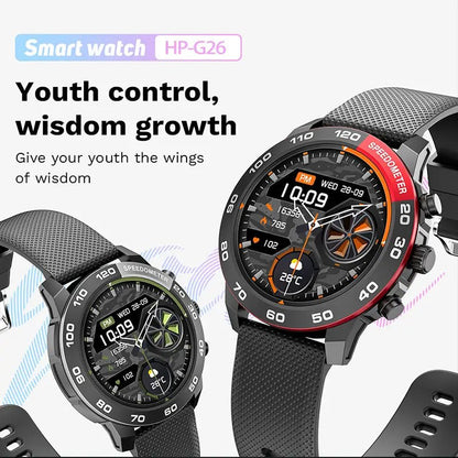HEPU Smart Watch | 1.27" Bluetooth Calling Fitness Smartwatch with IP68 Waterproof