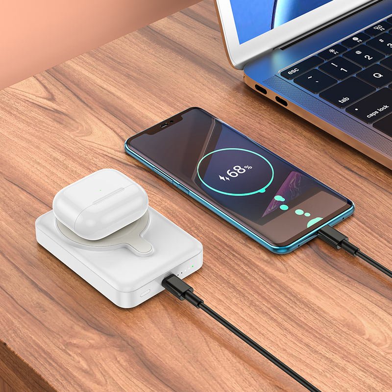 HOCO Q11 Magnetic Fast Power Bank | 10000mAh 20W PD Wireless Charger