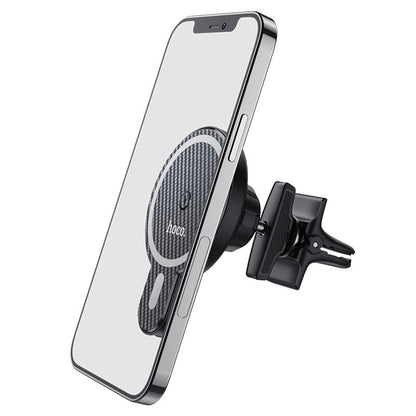 HOCO CA85 Magnetic Wireless Car Holder | 15W MagSafe Car Charger Mount