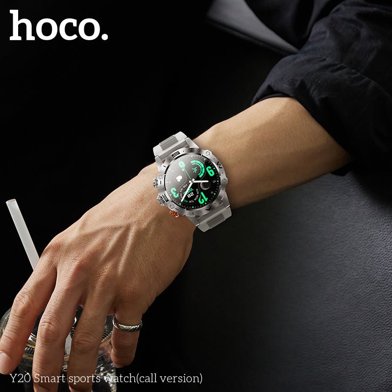 HOCO Y20 Smart Sports Watch | Fitness Tracker with Heart Rate Monitor