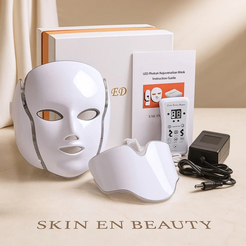 LED Photon Rejuvenation Face Mask | Multi-Color Light Therapy Beauty Mask