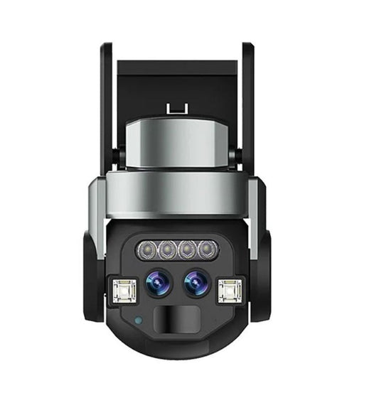 Outdoor High Security Camera | Dual 6MP WiFi PTZ Camera with 10X Optical Zoom