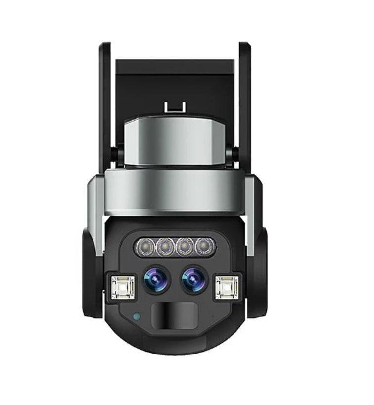 Outdoor High Security Camera | Dual 6MP WiFi PTZ Camera with 10X Optical Zoom