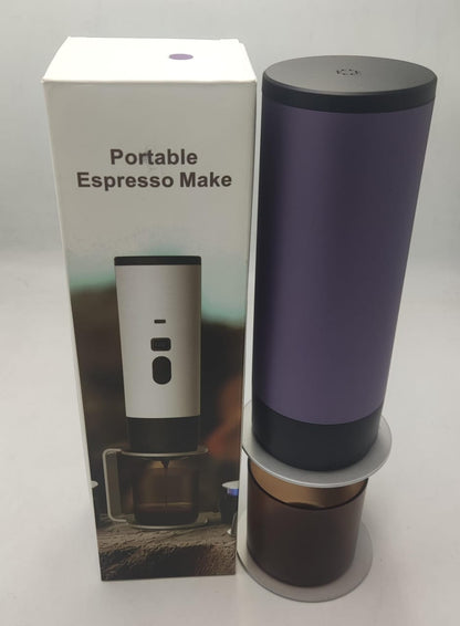 Portable Automatic Coffee Maker | Rechargeable Espresso Machine for Hot & Cold Brew