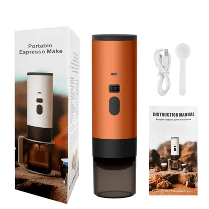 Portable Automatic Coffee Maker | Rechargeable Espresso Machine for Hot & Cold Brew