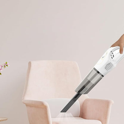 Smart Portable Vacuum Cleaner | 120W Cordless Handheld Vacuum for Home & Car