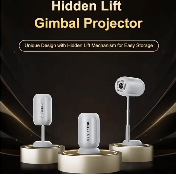 TS-6 Vertical Smart Projector | Wireless HD Home Theater with Screen Mirroring