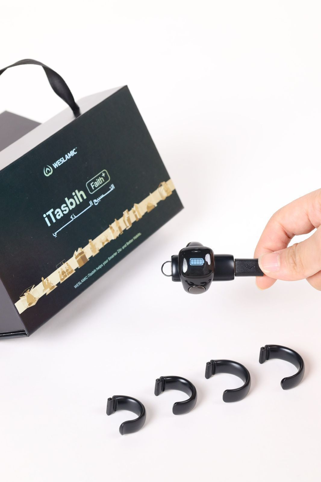WESLAMIC iTasbih Faith+ Smart Zikr Ring (Gen 3.5) | Digital Tasbih Counter