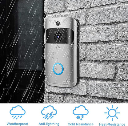 Smart WiFi Video Doorbell | HD Wireless Doorbell Camera with Two-Way Audio